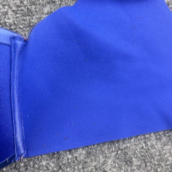 SOMA Women’s Royal Blue Vanishing Back Wireless Bra size: 40C - Picture 4 of 5